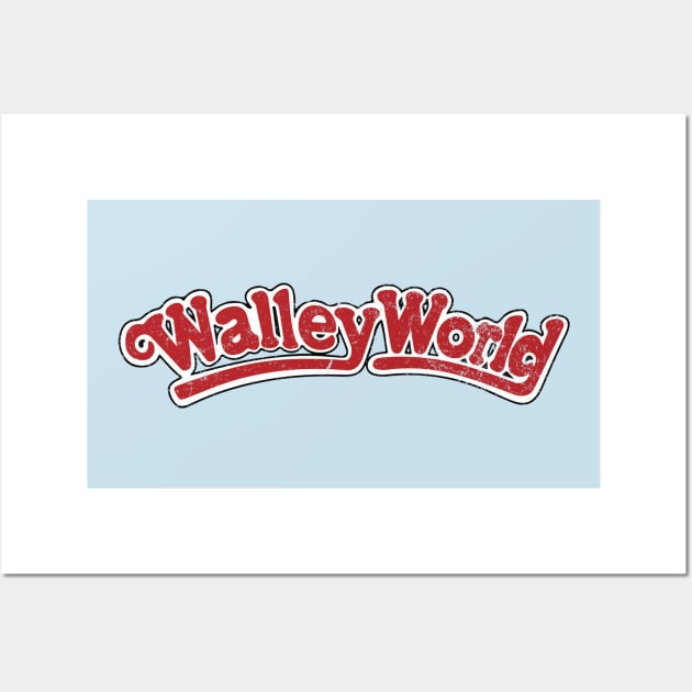 Walley World - vintage logo Wall Art by BodinStreet